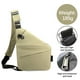 thumbnail image 2 of Bolso de pecho, bolso de hombro, mochila de viaje, bolso cruzado, bolso mensajero, mochila informal, artículos esenciales para senderismo, desplazamientos diarios, viajes, unisex, mochila de pecho, 2 of 3