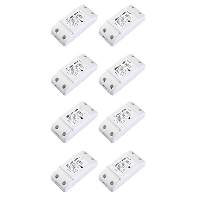 SONOFF SONOFF 10A Smart WiFi Remote Control Switch for Home Automation, Energy Saving, DIY Installation, Compatible with iOS & Android Apps
