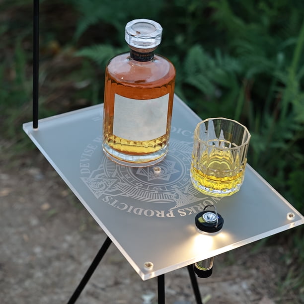 Tablero de mesa de camping Accesorios de lámpara de faro portátil de tablero de mesa luminoso para Goal Zero Blackdog Barbie Nuevos Originales