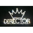 thumbnail image 2 of #11882 Rhinestone Director with Crown Pin, 2 of 3