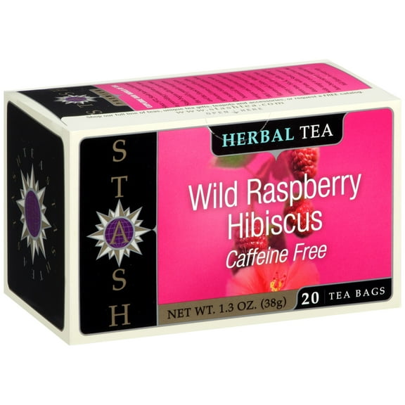 Herbal Tea-Wild Rasberry Stash Tea 20 Bag