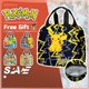 thumbnail image 2 of Pokémon Pikachu lonchera escuela caja de almuerzo infantil caja de almuerzo chico caliente niña estudiante caja de almuerzo escuela Gao Jiahui unisex, 2 of 2