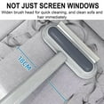 thumbnail image 5 of Removal Brush Screen Window Tool, Wet And Dry Adhesive Brush For Glass Sofa Hair, Detachable Extended Handle Small Brush For Gaps, Efficient Cleaning, 5 of 9