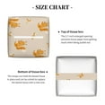 thumbnail image 4 of Goofa Squirrel Animal Tissue Box Cover PVC Leather Tissue Holder Square Facial Tissue Case Facial Paper Organizer Dispenser for Bathroom, Vanity Countertop, 4 of 8