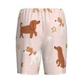thumbnail image 7 of Daiia Star Cute Dog Mens Woven Stretch Pajama Short,Short Pajama Pants-Medium, 7 of 7