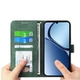 thumbnail image 4 of Funda Tipo Billetera para Xiaomi Redmi A5 4G Carcasa Abatible con Porta Tarjetas, Bolsillo para Efectivo, Soporte Ajustable, Cierre Magnético y Correa de Muñeca Verde, 4 of 6