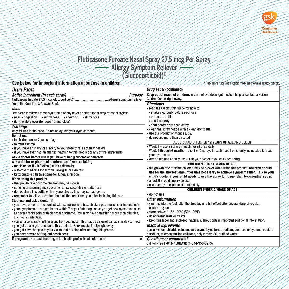 Flonase Sensimist Allergy Relief, 3 Bottles