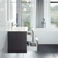 thumbnail image 6 of Eviva Galsaky 24" Grey Modern Bathroom Vanity Wall Mount with White Integrated Porcelain Sink, 6 of 7