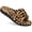 Cheetah Brown, variant on Orthopedic Slippers for Women Arch Support Slide Slippers Adjustable Open Toe House Shoes, Cheetah Brown