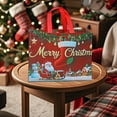thumbnail image 3 of Non-woven Christmas Gift Bags, Durable Reusable Holiday Gift Bags for Christmas Presents, Festive Christmas Gift Bags for Friends, Lightweight Gift Bags for Holiday Gifting, 12.6*9.84*6.69in, D, 3 of 7