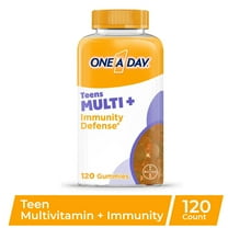 One A Day MULTI Teen Immunity Defense Gummy Multivitamin, 120 Count