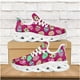 thumbnail image 1 of Zapatos planos transpirables para mujer, zapatillas con cordones y estampado de huevos de Pascua, calzado deportivo informal para adolescentes y estudiantes, 1 of 6