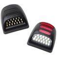 thumbnail image 1 of 1 Pair Automobile License Plate Light Waterproof Sonic LED LH RH Replace Lamp Accessories Replacement for Avalanche 2002-2013, 1 of 9