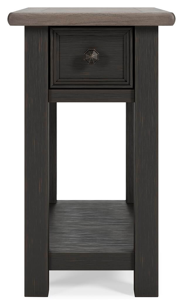 Signature Design by Ashley Casual Tyler Creek Chairside End Table Two-tone
