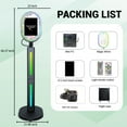thumbnail image 3 of WideMeet 13.3inch Portable Photo Booth HD Pixel Selfie Stand, Touch Screen, Black  for Wedding, 3 of 8