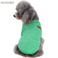 thumbnail image 4 of BadPiggies Pet Dog Warm Knitwear Fleece Sweater Coat Soft Thickening Jacket Vest Winter Clothes for Dogs Cats Puppy (XS, Green), 4 of 6