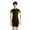 Yellow, variant on GKV Kids/Youth 2.5mm Neoprene Front-Zip Short Sleeve Short Leg Wetsuit – Thermal Warmth for Snorkeling & Surfing