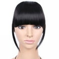 thumbnail image 4 of Aojekbee Fake Hair Bangs for Women Invisible Seamless Natural Black/Brown/Blonde Hair Bangs Hair Extension, 4 of 4