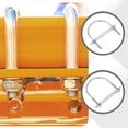 thumbnail image 5 of Uxcell Round U-Bolts with Nut Plate Washer Stainless Steel Round Bend U-Bolts for Boat M6x76x96mm, 5 of 7