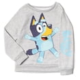 thumbnail image 4 of Conjunto de buzo polar gris para niño pequeño Bluey, remera y pantalón, talle 5T, 4 of 6