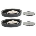 thumbnail image 3 of Miangastore Bol en Caoutchouc de Haute Qualité 2 Pcs 8.5x8.5x0.5In, 3 of 9