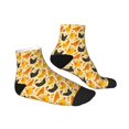 thumbnail image 6 of Salouo Funny Chicken Pattern Unisex Middle Tube Socks,Middle-Finger Knee High Socks Over The Calf Tube Stocking Crew Stockings for Women and Men Tube Socks, 6 of 8