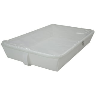 SALE!🌟Rubbermaid Wrap N'Craft Underbed Storage Container Includes 2 Trays
