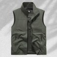 thumbnail image 5 of Leey-World Men's Lightweight Softshell Vest Windproof Sleeveless Jacket for Travel Hiking Running Golf(AG,M), 5 of 9