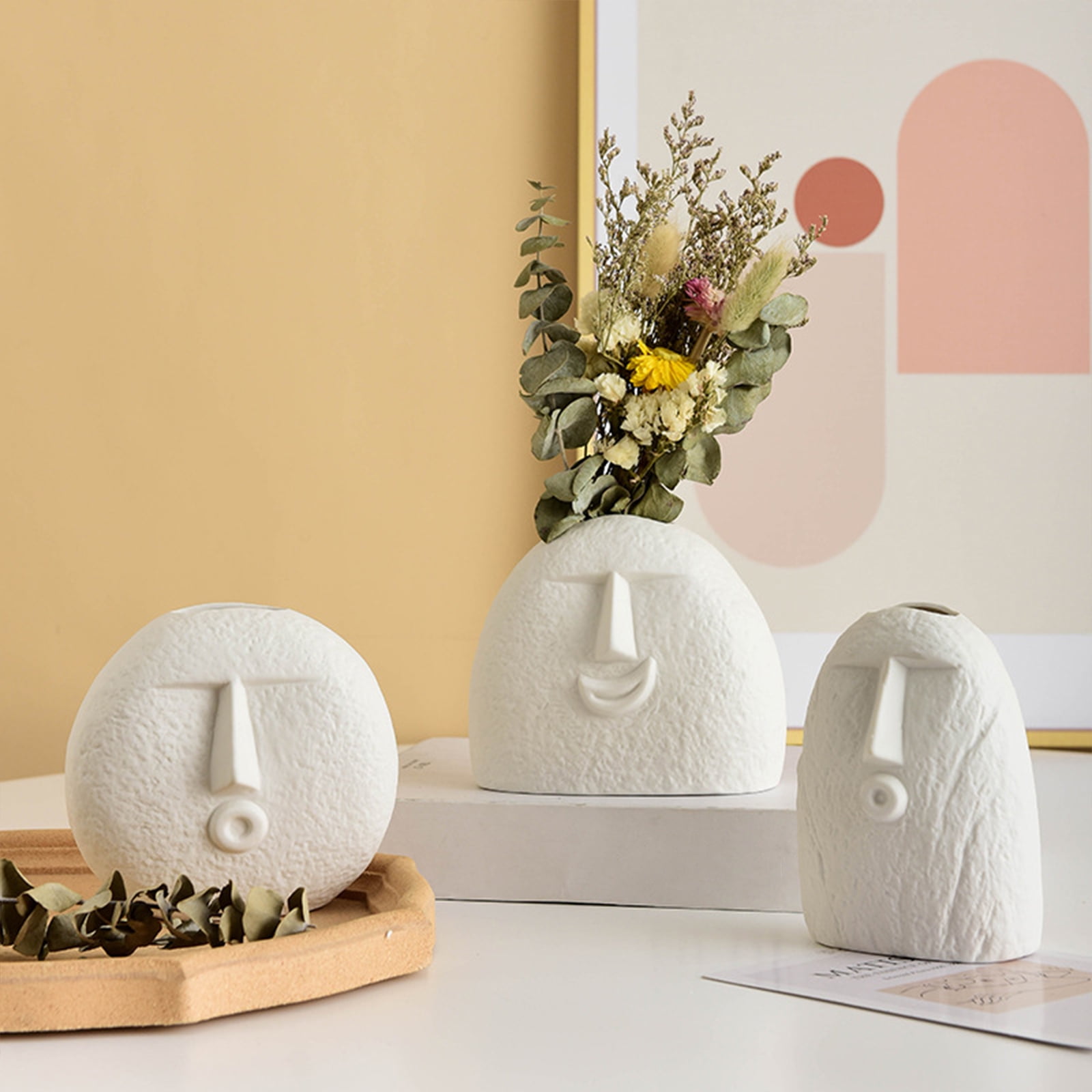 Fashion Ceramic Decorative Flower Vase for Home Wedding Table Centerpieces 