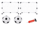 thumbnail image 1 of Portería De Futbol Para Infantil Con El Fútbol 95x48x70cm Xtellar blanco, 1 of 4