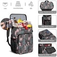 thumbnail image 5 of Travel Cooler Bag - Pioneer Flower Floral Print Pattern Camping Beer Cooler Backpack with Bottle Opener- Waterproof Insulated Picnic Backpacks - Cooler Bag for Beach, 5 of 6