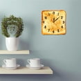 thumbnail image 4 of Yialzm Unique Vinyl Record Wall Clock Quiet Non-Ticking for Kitchen Living Room Office Modern Design Home Decor Suit Gift Battery Operated Hook Included, 4 of 6