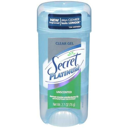 Secret Pp Clr Gel Unscented