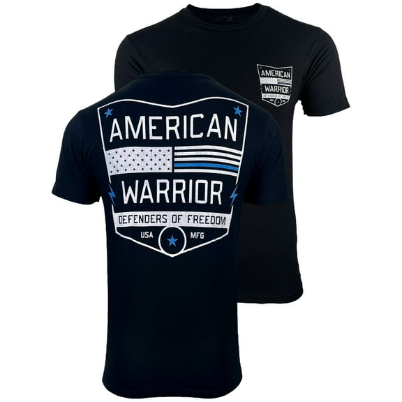 Howitzer Style Men's T-Shirt American Warrior Military Grunt MFG