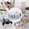 thumbnail image 4 of Foldable Fabric Storage Bin Home Cubes Clothing Organizer Bins Large Collapsible Box Basket for Home Organizer Cute Penguin in Winter, 4 of 7