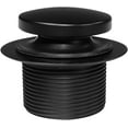 thumbnail image 2 of Westbrass 1.5 Inch Universal Tiptoe Bathtub Trim Set w/ 2 Hole Faceplate, Black, 2 of 3