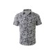 thumbnail image 1 of CAMISAS DE HOMBRE CORTAS DE INSPIRACIÓN CHIC, CON ESTAMPADO FLORAL, BOTONES EN LA PARTE FRONTAL, CAMISA HAWAIANA DE PLAYA 46 BLANCA, 1 of 7