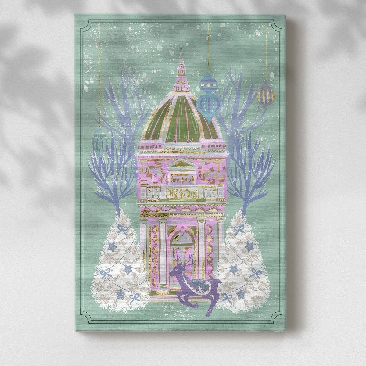 Winter Holidays IV- Gallery Wrapped Canvas