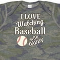 thumbnail image 4 of Inktastic Daddy Baseball Grandson Boys or Girls Baby Bodysuit, 4 of 5