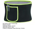 thumbnail image 7 of sunsanly Waist Trimmer Belt with Phone Pocket Breathable Stretch Tummy Control Slimming Belly Stomach Wrap Sweat Band Waistband Workout Fitness Equipment, 7 of 7