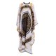 thumbnail image 1 of Capa de peluquero, capa grande para cortar el pelo, capa de salón con broche ajustable para adultos, accesorios de peluquero ideales para estilistas, 55 x 63 pulgadas (blanco), 1 of 6