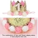 thumbnail image 3 of sombreros de fiesta de primer cumpleaños, corona de princesa para niños con moneda flash y decoración rosa, regalos de primer cumpleaños para niñas Zefei Wu 9024735039723, 3 of 5