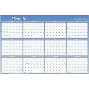 Vertical/Horizontal Erasable Wall Planner, 48" x 32", 2013