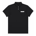 thumbnail image 3 of Guluxicc Men's Pullover Shirts with Pocket Button Classic Fit Short Sleeve Business Casual Shirts for Everyday Wear, 3 of 7