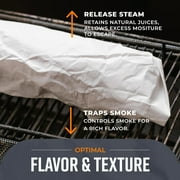 Bryco Goods White Kraft Butcher Paper Roll - 18 Inch x 100 Feet - Made in USA - Unwaxed and Uncoated Sublimation Paper - Food-Grade Wrapping Paper for All Meat Varieties