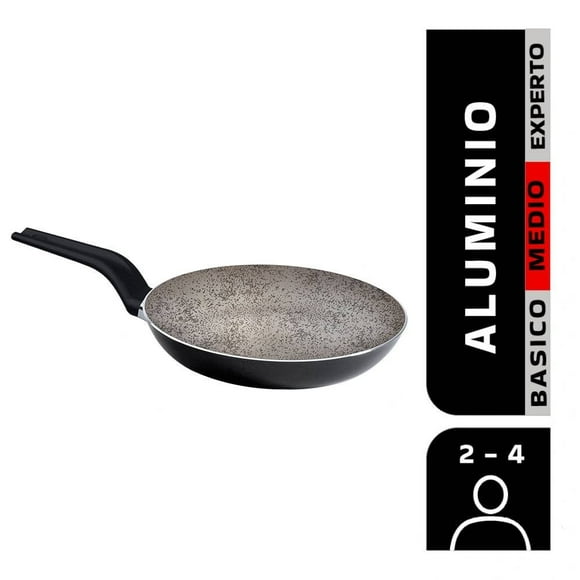 Sartén Ekco de Aluminio 24 cm Negro