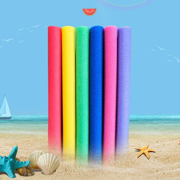 Pool Noodles 59inch Large Swim Pool Noodles, Premium Buoyancy for Swimming Floating, Pool Floats Toys for Adults Pool Accessories (Purple)