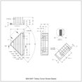 thumbnail image 2 of Toiletry Corner Shower Basket - Unlacquered Brass, 2 of 2