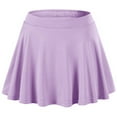 thumbnail image 6 of SILVERCELL 3-16Y Teens Girls Casual Mini Skirts with Liner, Kids Athletic Solid Culottes Pleated Skater Skirt Skorts, 6 of 9
