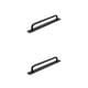 thumbnail image 1 of Riwesomey manija de los muebles con tornillos de montaje perillas de hardware mejora tiradores de puertas resistentes al desgaste decoración negro / 224 Negro/224 mm 2piezas Riwesomey CBP376763, 1 of 5